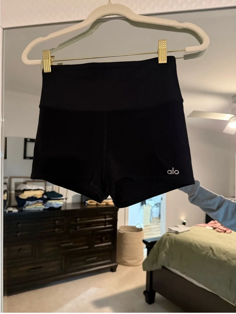 ALO Yoga Black Bike Shorts